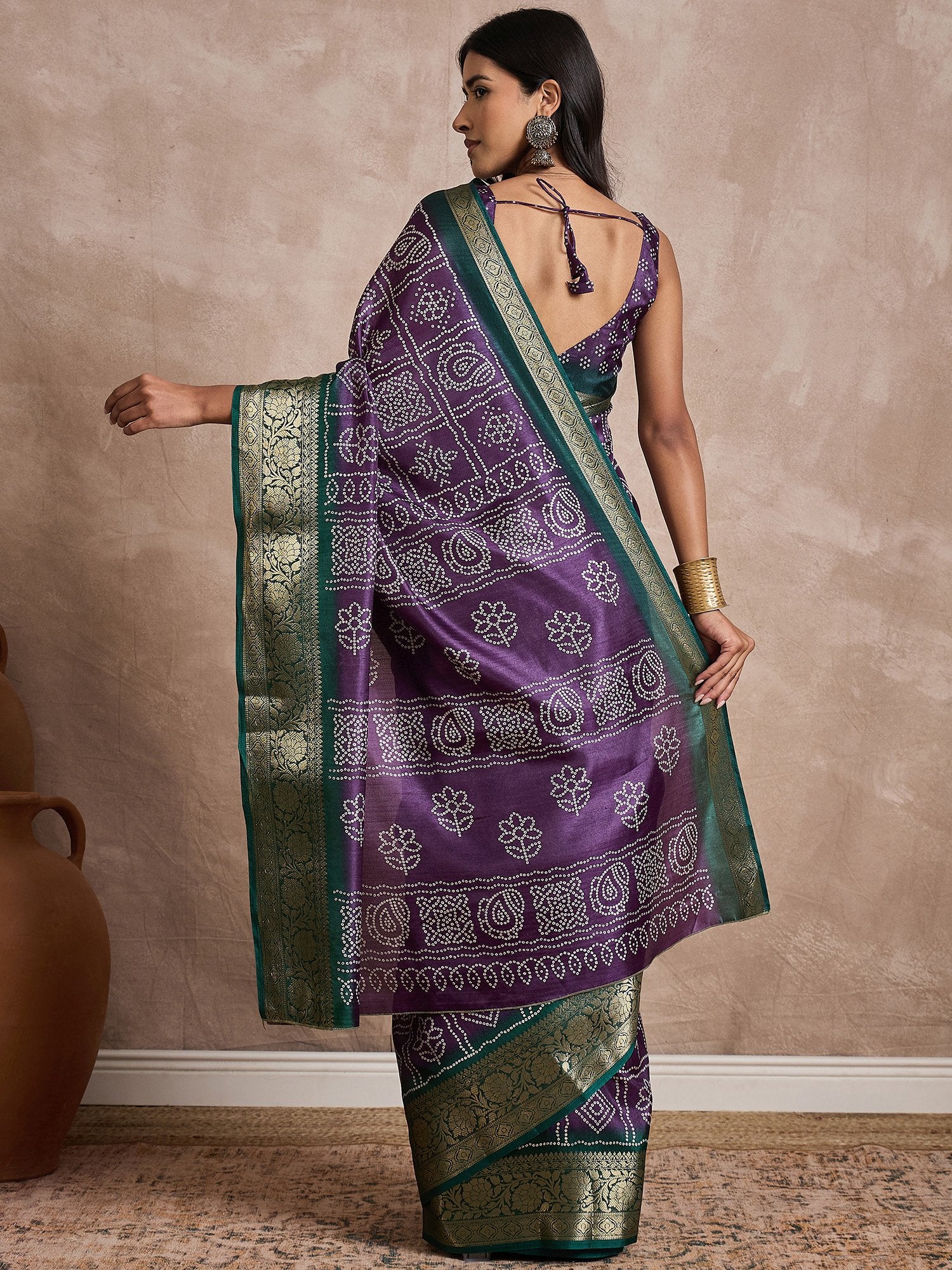 partywear designer saree for festive occasions