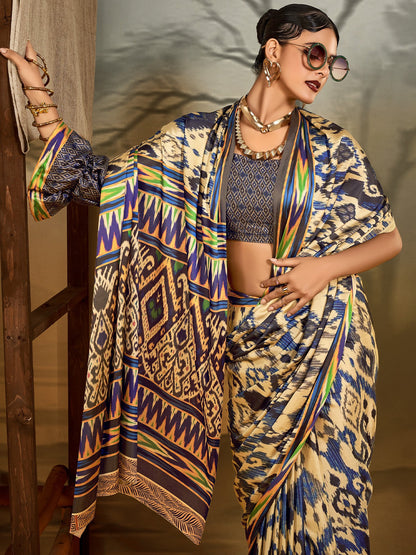 partywear designer saree for festive occasions