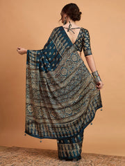 partywear designer saree for festive occasions