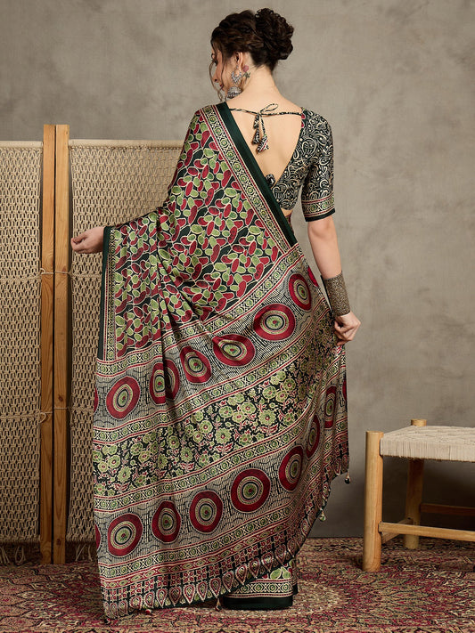 partywear designer saree for festive occasions