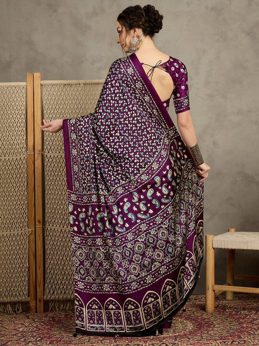 partywear designer saree for festive occasions