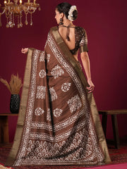 partywear designer saree for festive occasions
