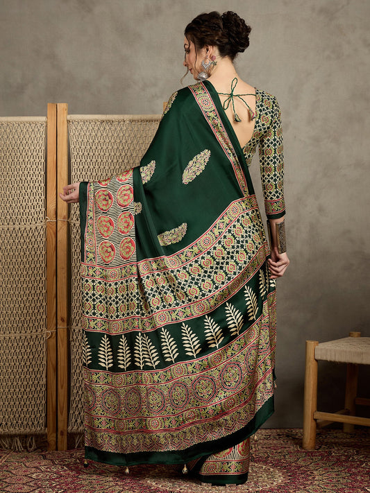 partywear designer saree for festive occasions