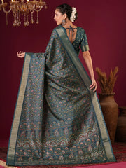 partywear designer saree for festive occasions