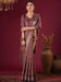 Pink Rose Sungudi Silk Blend Printed Saree
