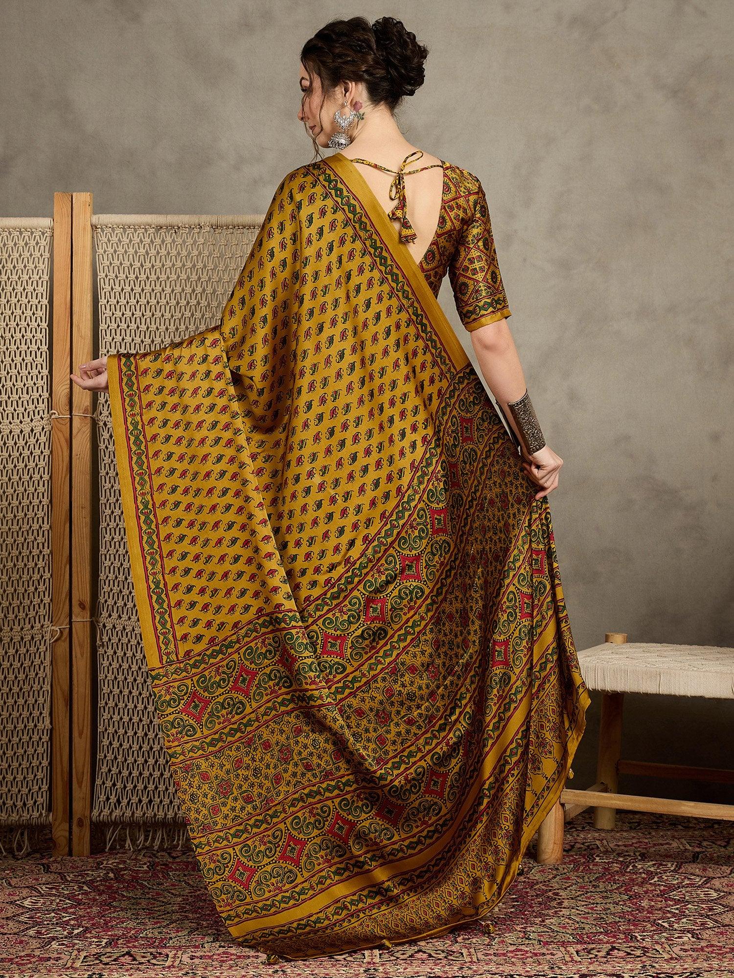 partywear designer saree for festive occasions