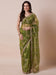 Green Light Party Wear Net Embroidered Saree