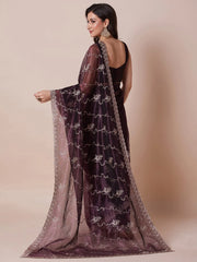 partywear designer saree for festive occasions