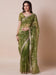 Green Light Party Wear Net Embroidered Saree