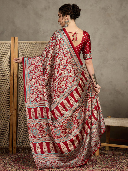 partywear designer saree for festive occasions