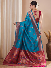 partywear designer saree for festive occasions