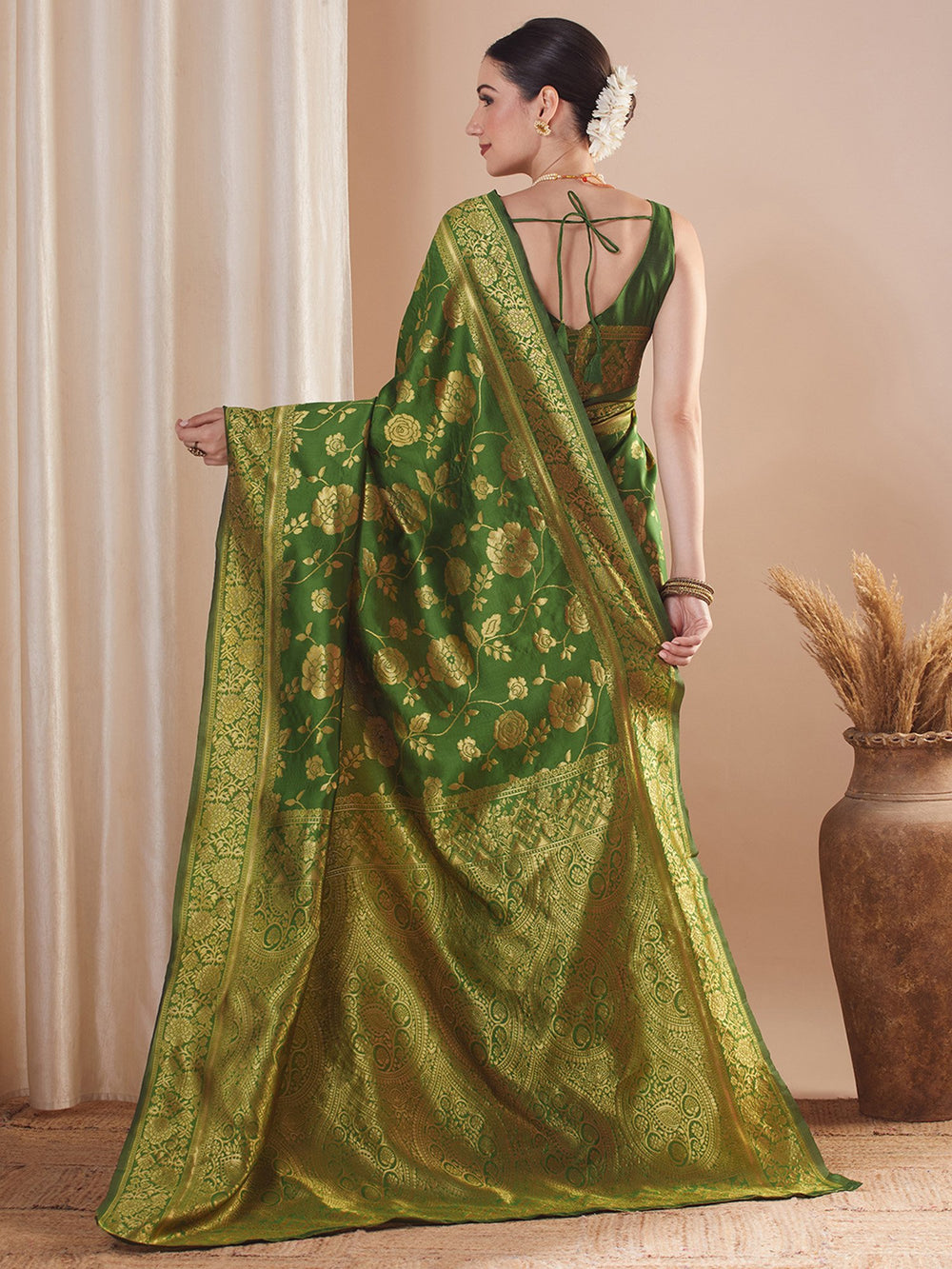 partywear designer saree for festive occasions