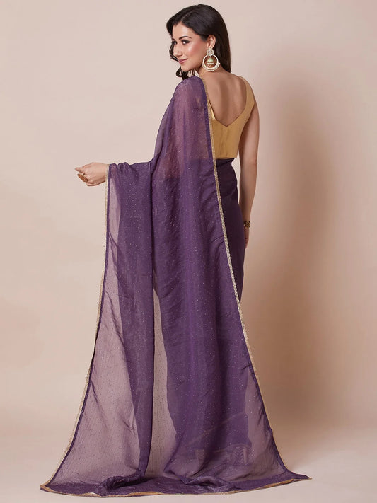 partywear designer saree for festive occasions