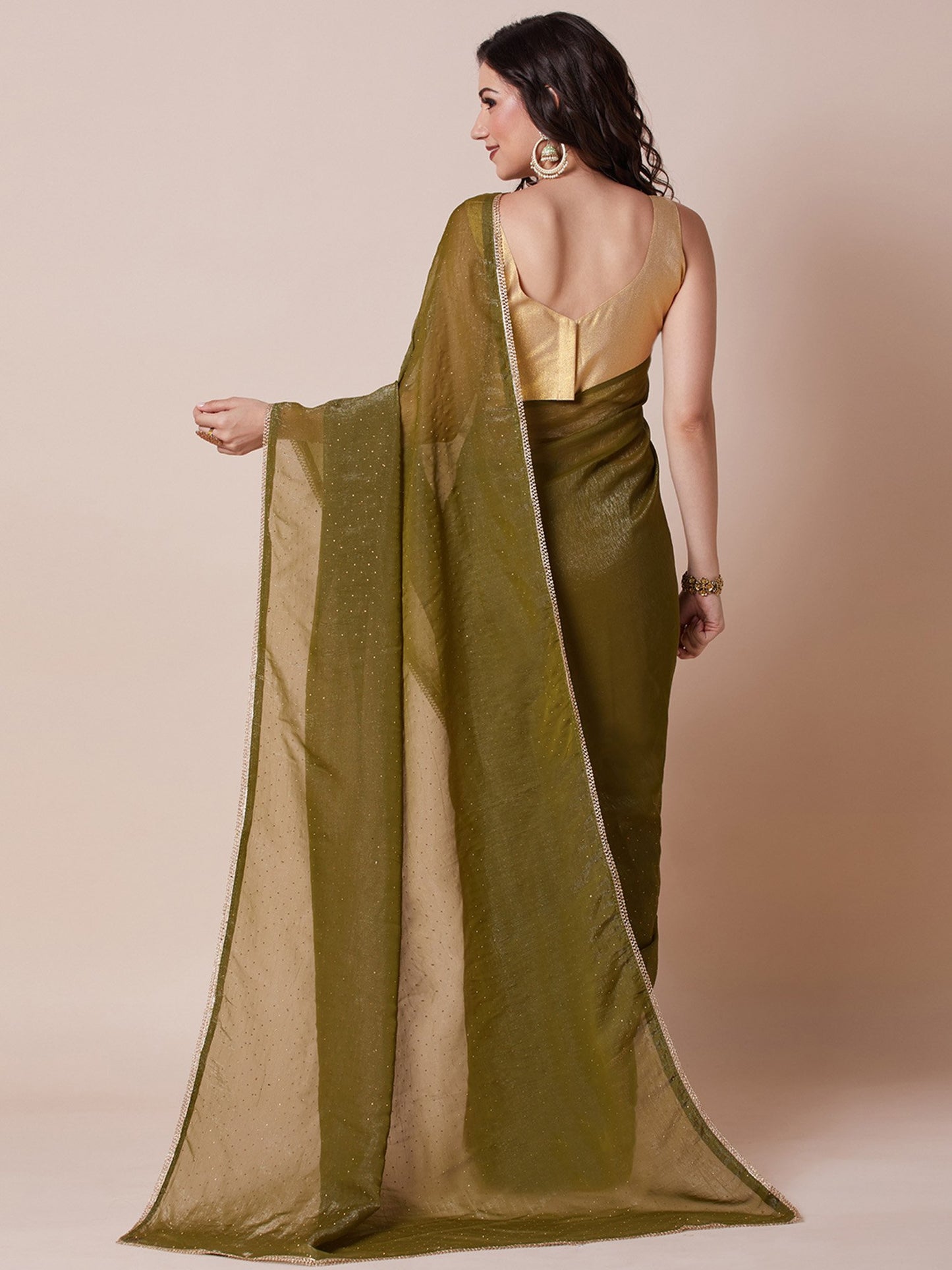 partywear designer saree for festive occasions