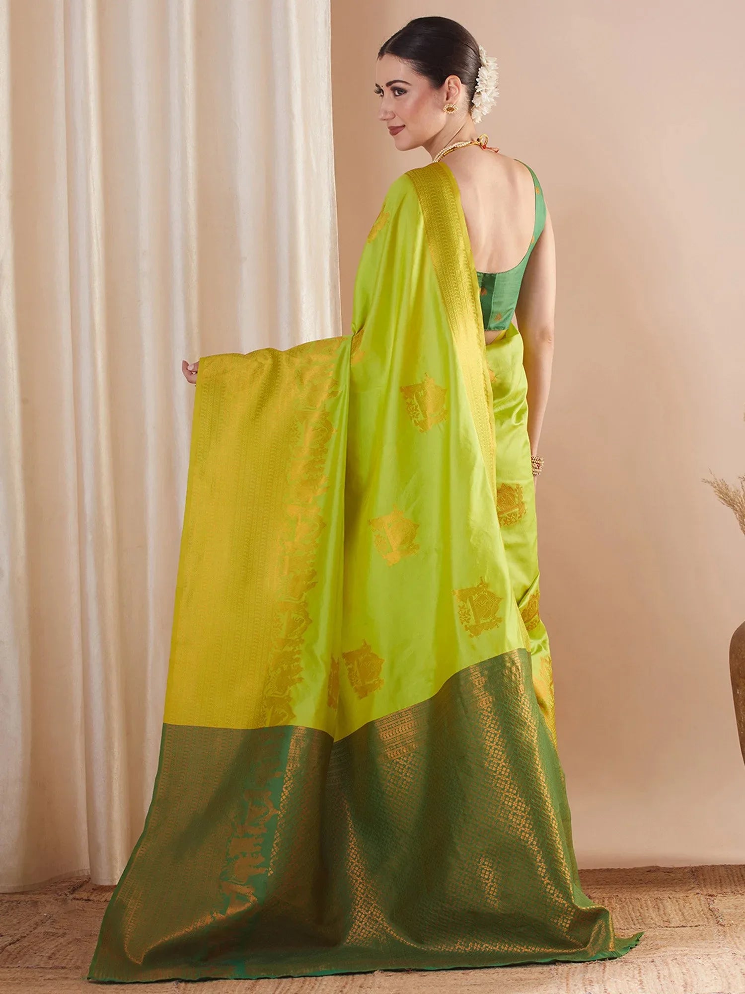 partywear designer saree for festive occasions