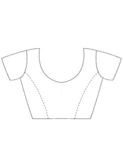 Blue Party Wear Chiffon Embellished Saree