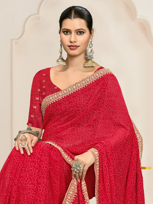 partywear designer saree for festive occasions