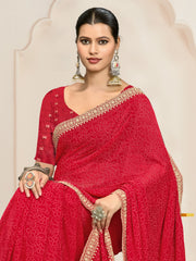 partywear designer saree for festive occasions