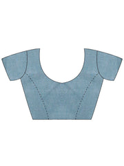 Light Party Wear Net Embellished Saree