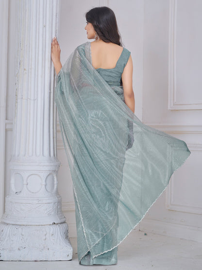 partywear designer saree for festive occasions