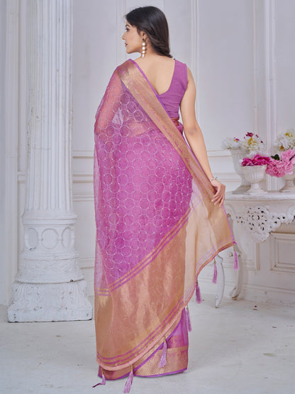partywear designer saree for festive occasions