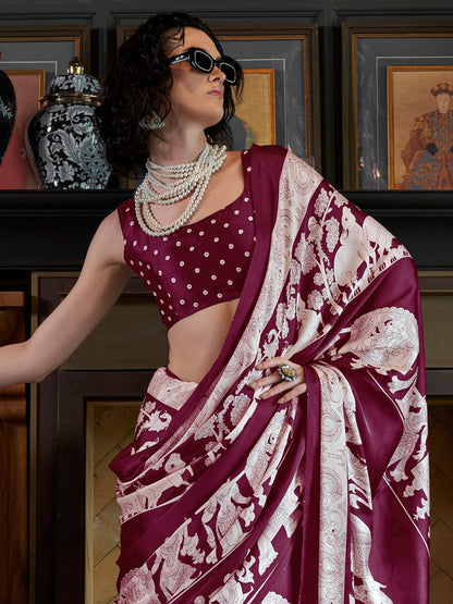 partywear designer saree for festive occasions