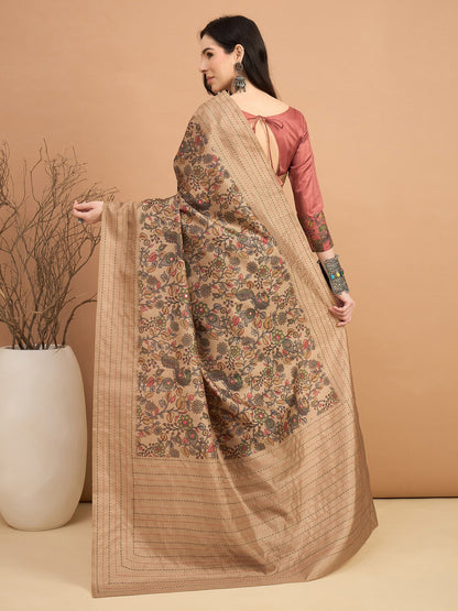 partywear designer saree for festive occasions