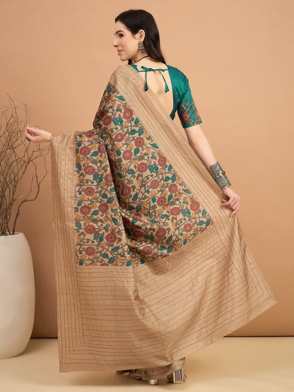 partywear designer saree for festive occasions