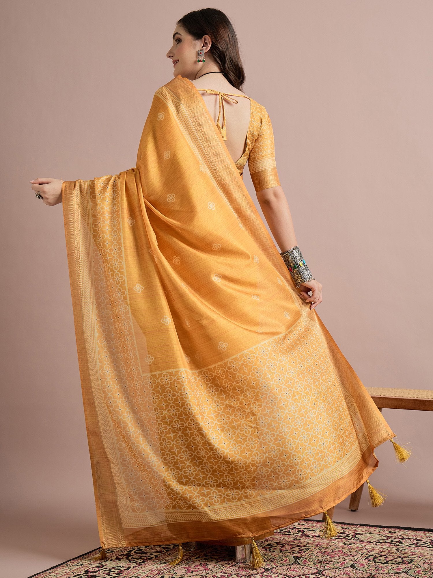 partywear designer saree for festive occasions