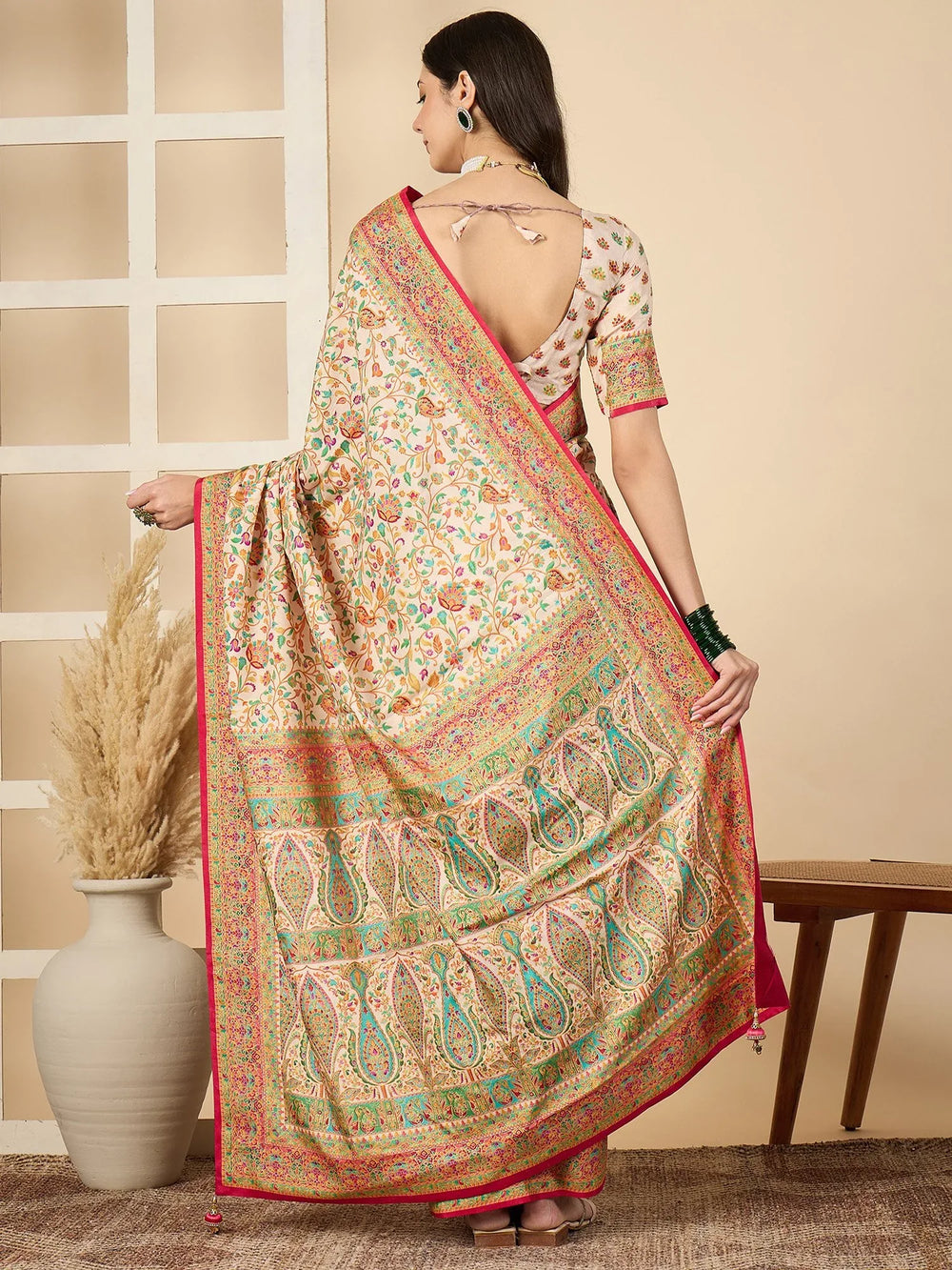 partywear designer saree for festive occasions