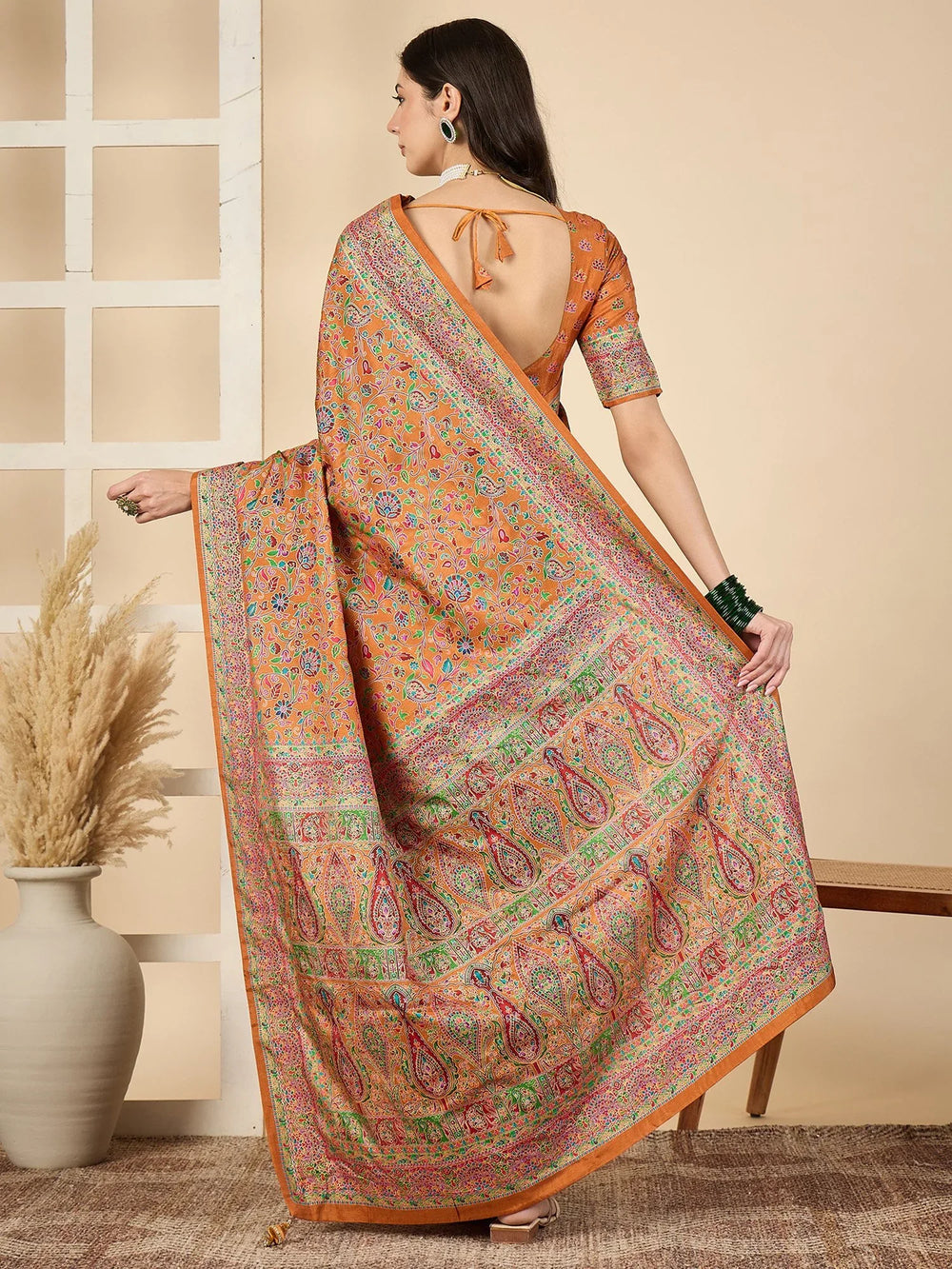 partywear designer saree for festive occasions