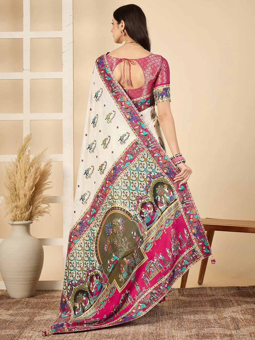 partywear designer saree for festive occasions