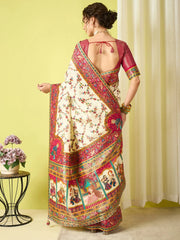 partywear designer saree for festive occasions