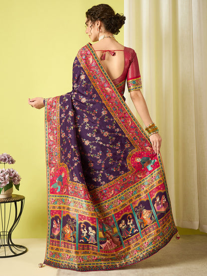 partywear designer saree for festive occasions