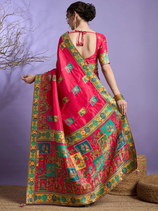 partywear designer saree for festive occasions