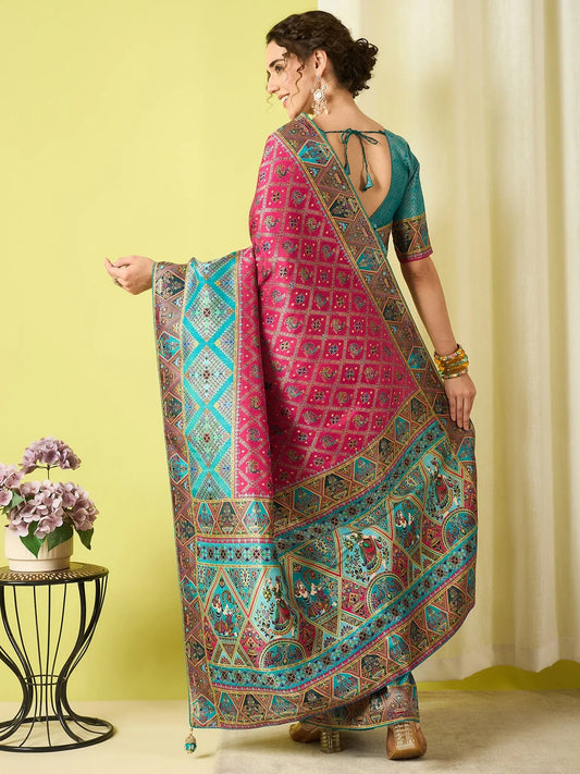 partywear designer saree for festive occasions