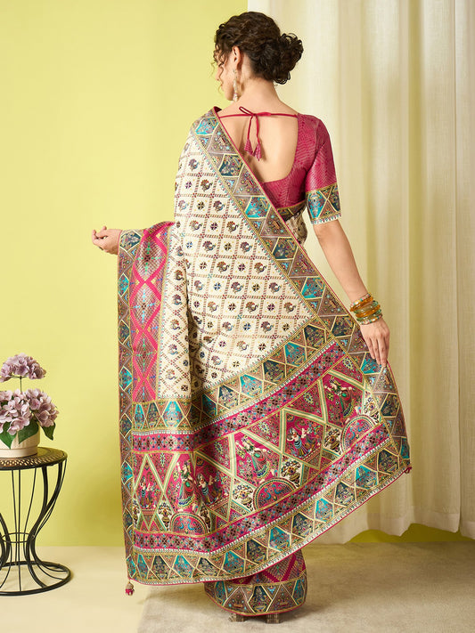 partywear designer saree for festive occasions