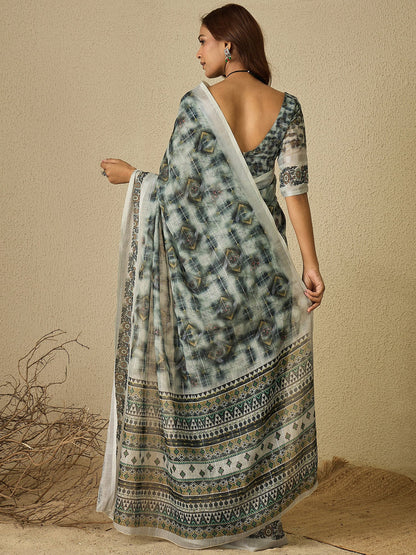 partywear designer saree for festive occasions