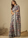 Multicolor Multicolored Bagh Linen Digital Print Saree