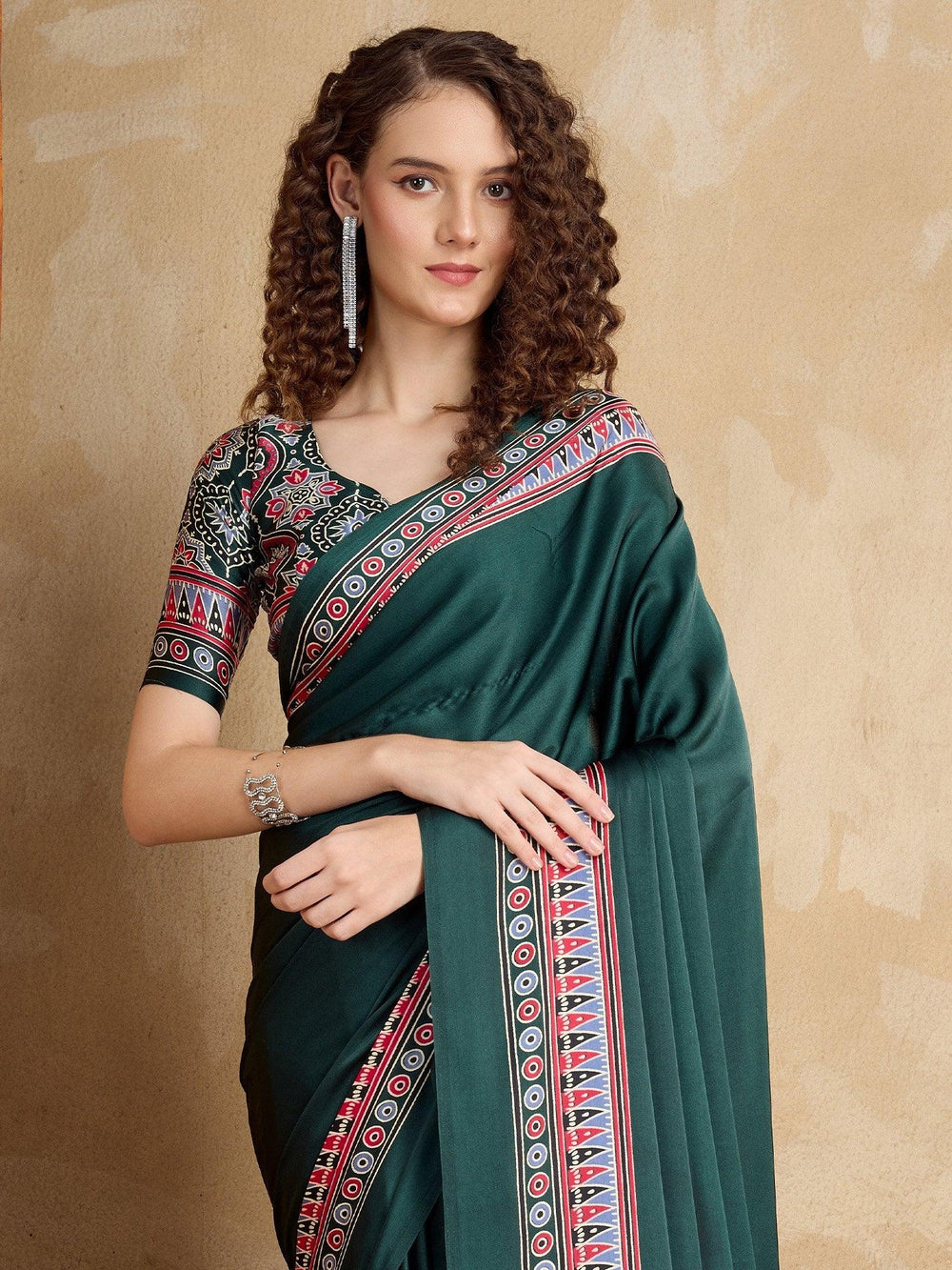 partywear designer saree for festive occasions