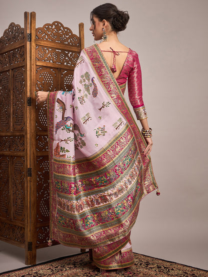 partywear designer saree for festive occasions