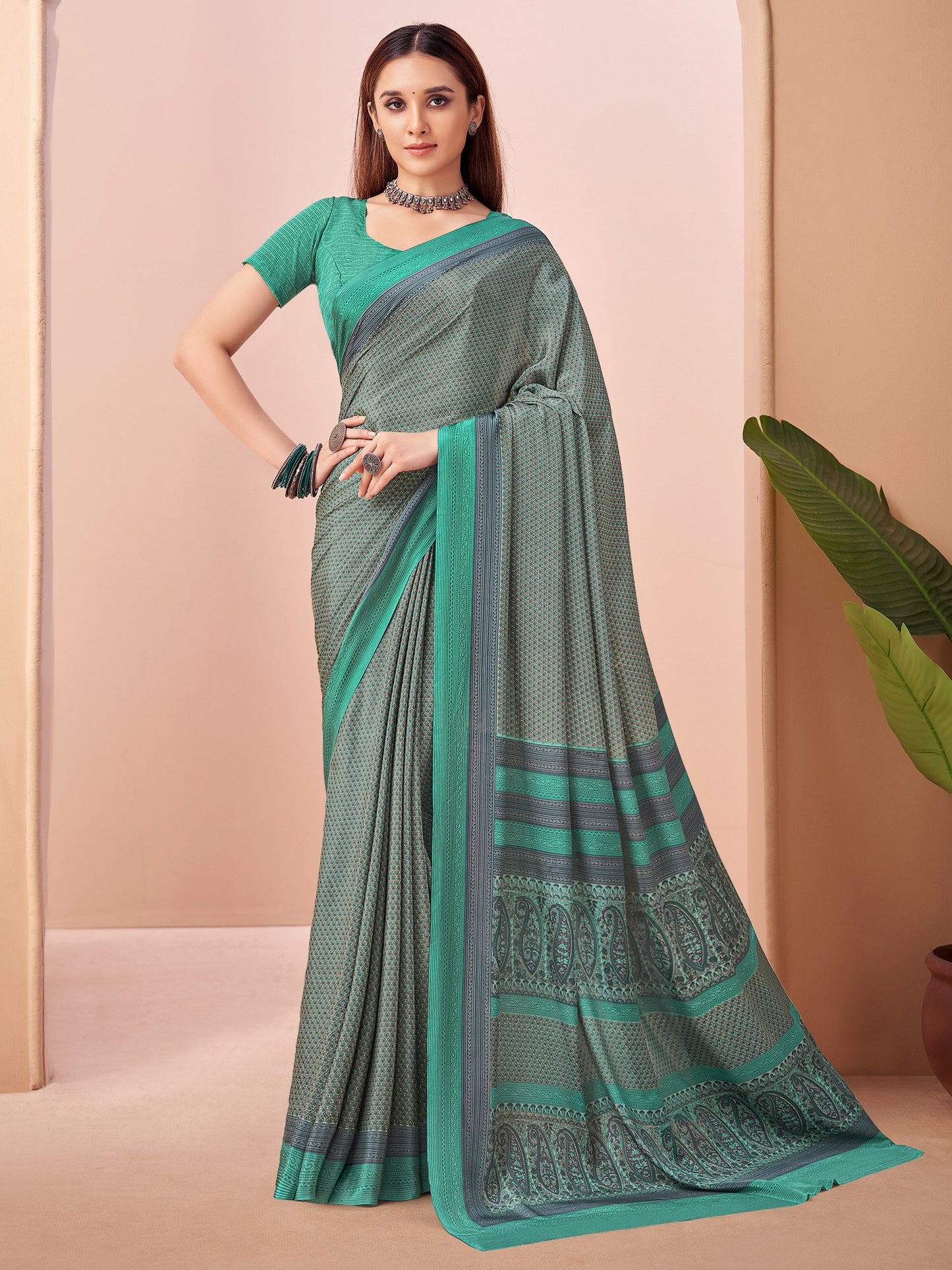partywear designer saree for festive occasions