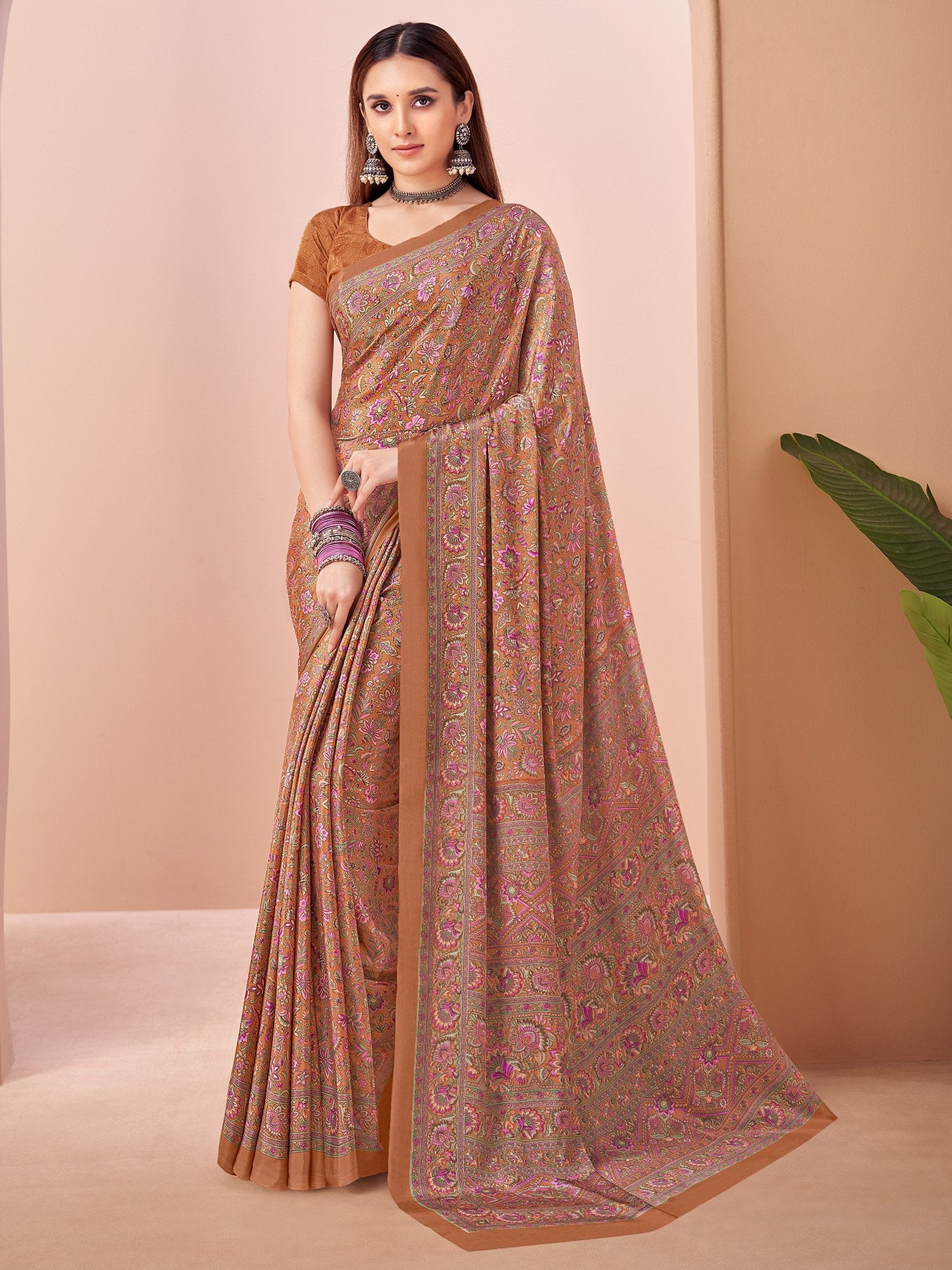 partywear designer saree for festive occasions