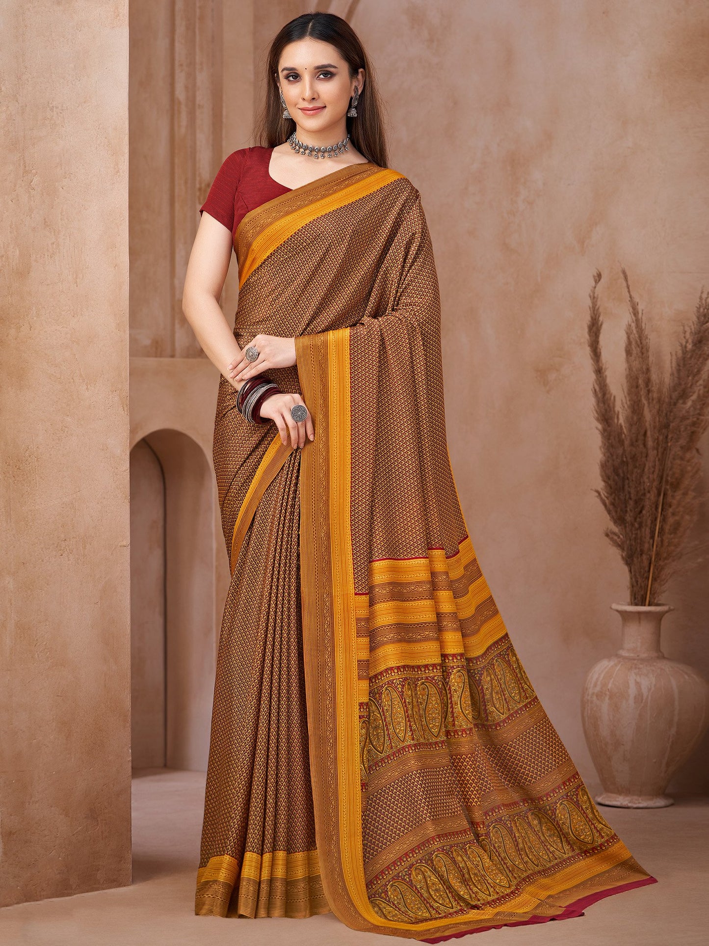 partywear designer saree for festive occasions