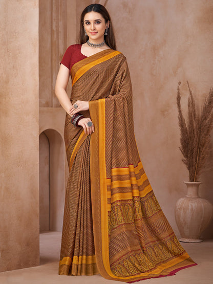 partywear designer saree for festive occasions