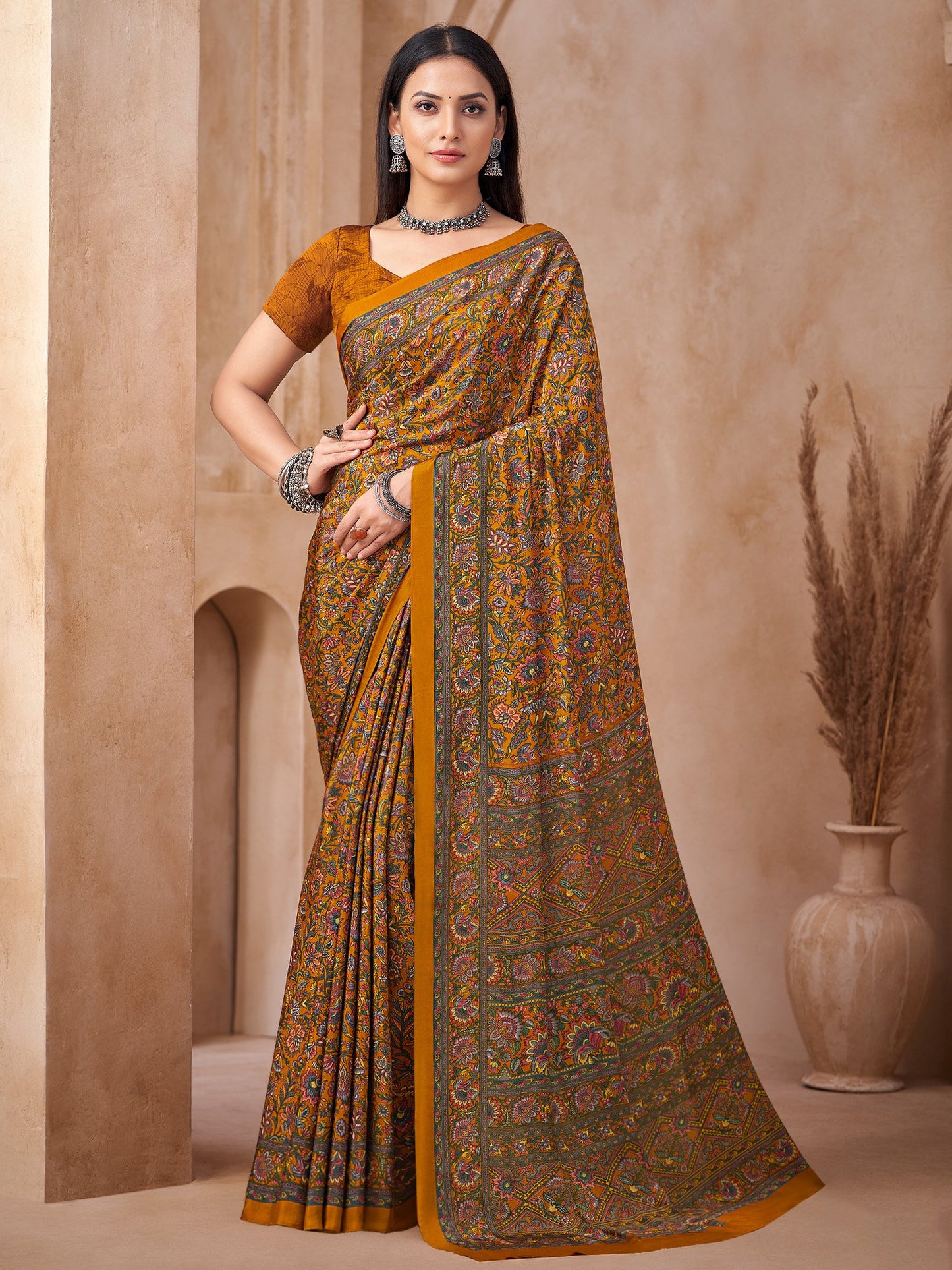 partywear designer saree for festive occasions