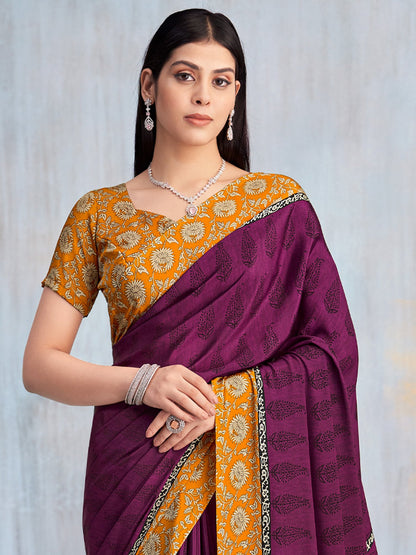 partywear designer saree for festive occasions