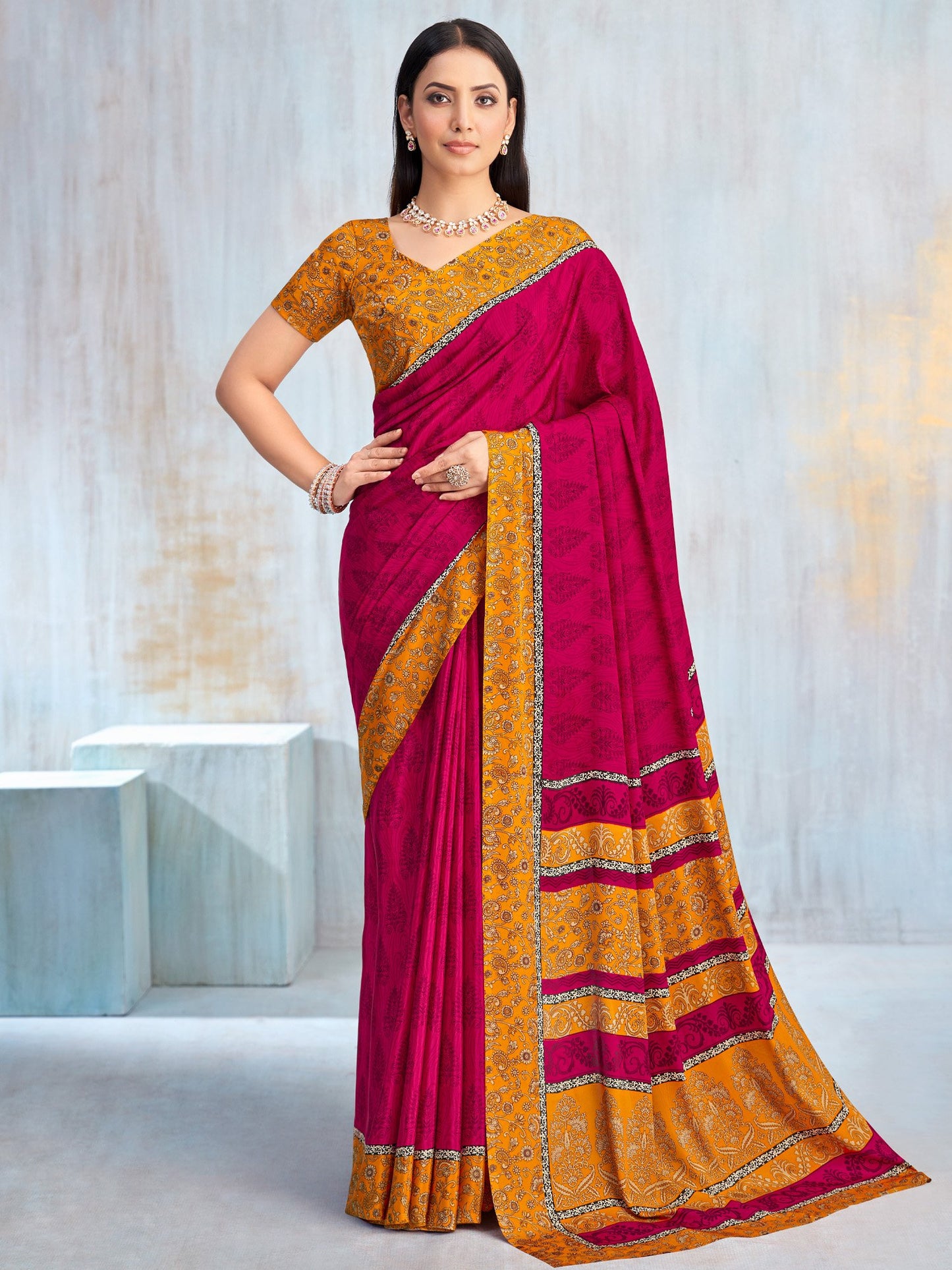 partywear designer saree for festive occasions