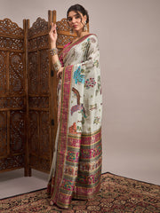 partywear designer saree for festive occasions