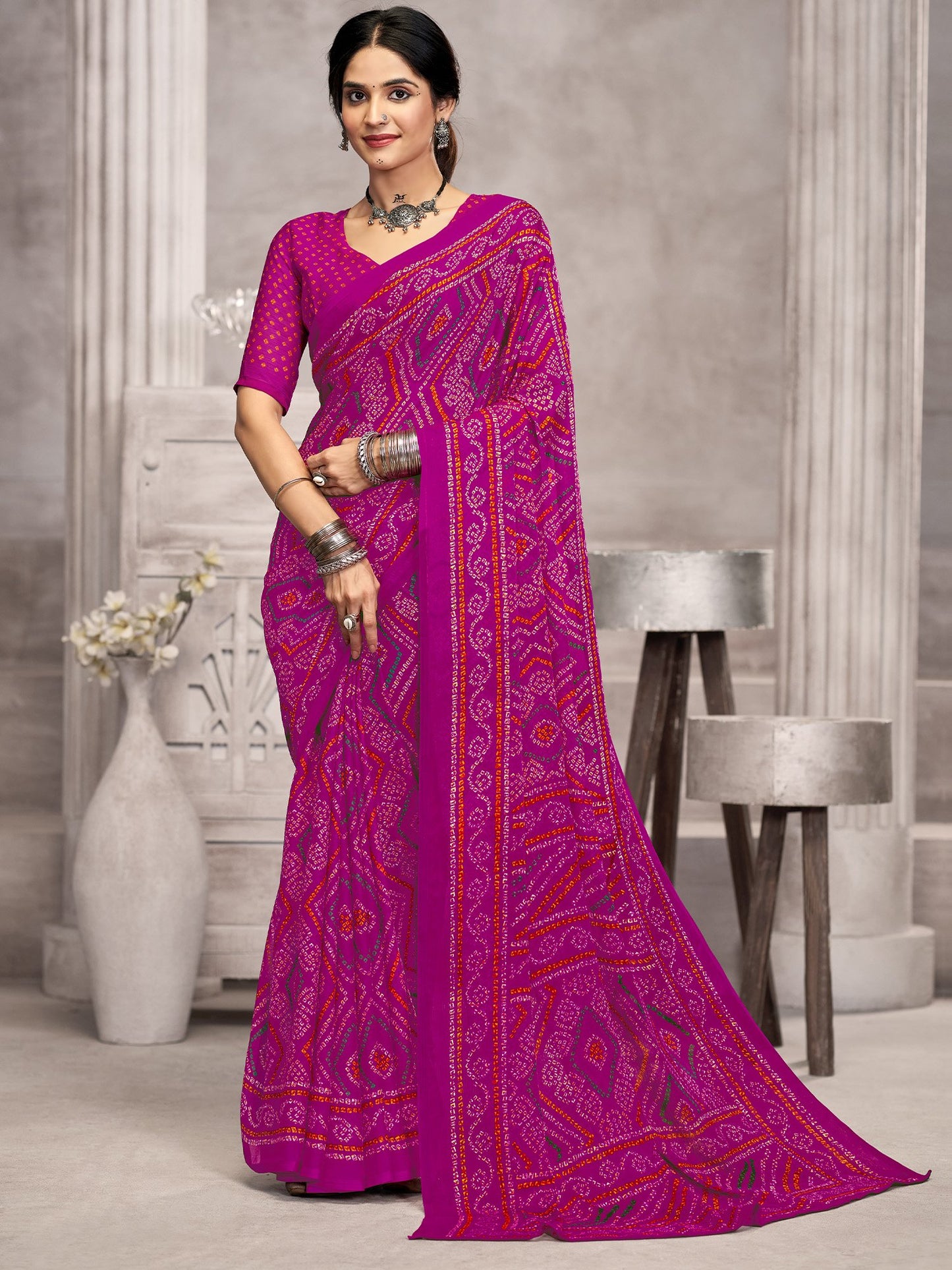 partywear designer saree for festive occasions